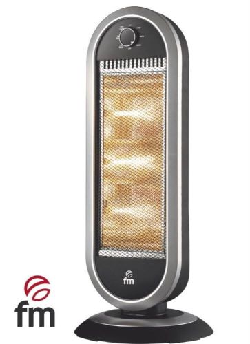 Estufa Halógena Oscilante con 3 Potencias F.M. H30