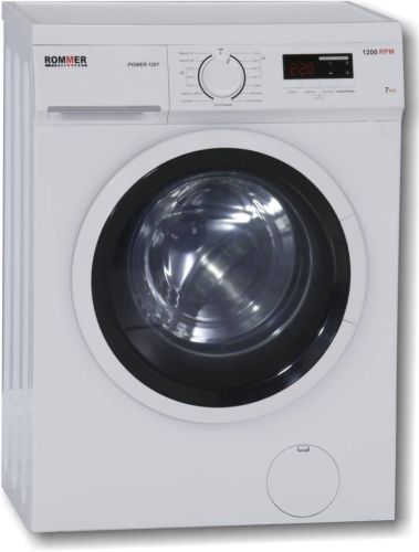 Lavadora Rommer 7kg 1200rpm Clase D 40cm POWER1207