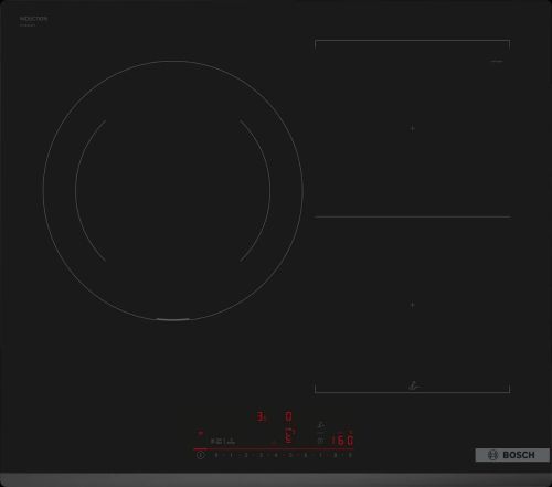 Encimera Inducción BOSCH 3 Zonas FlexInducción 28cm PVJ631HC1E