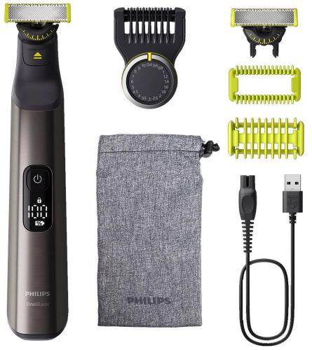 Cortapelos Philips OneBlade Pro QP6552/15 Cuchilla 360º 120min Recortador 20 ajustes QP6552/15