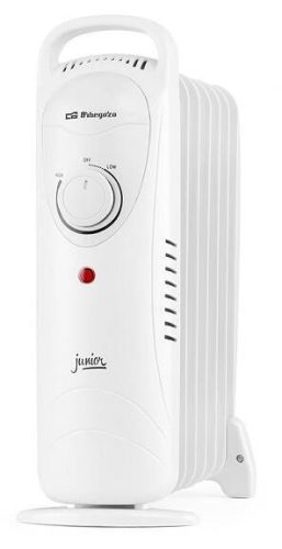 Radiador orbegozo junior 7 elemtos 1000w blanco ro1020c