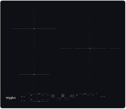 Placa Inducción Whirlpool 3 Zonas Booster WSB4760NE