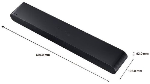 Barra de Sonido SAMSUNG Dolby Atmos Inalámbrico Q-Symphony HW-S60D