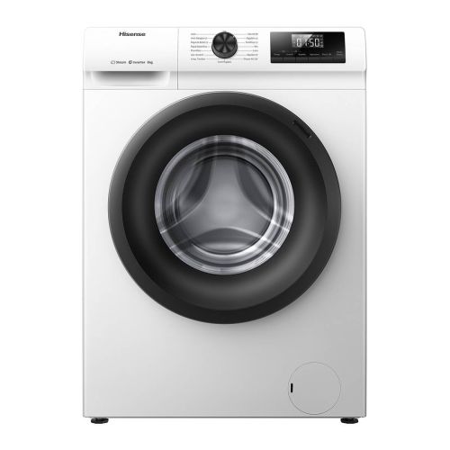 Lavadora Hisense 8kg 1400rpm A+++ Vapor 54cm WF1Q8041BW