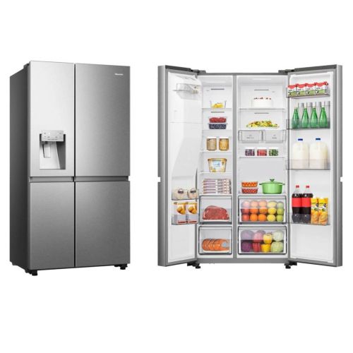 Frigorífico Side by Side HISENSE No Frost Inox 632L RS818N4TIE1