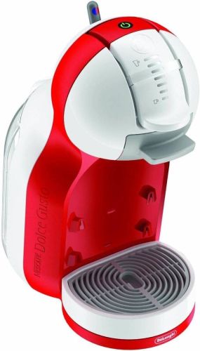 Cafetera de Cápsulas Automática Roja/Blanca DELONGHI MINI ME EDG305WR