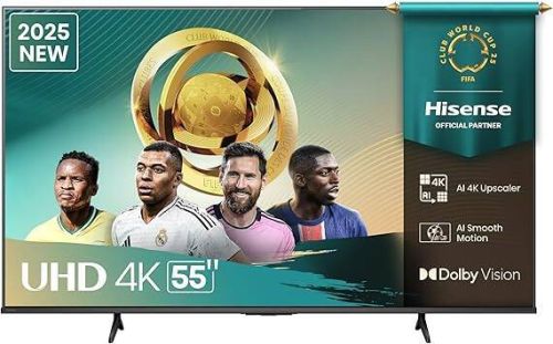 Televisor Hisense 55" 4K UHD Smart Vidaa Dolby Vision HDR 55A6GQ Artículo de Exposición
