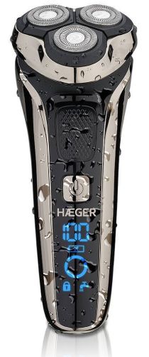 Afeitadora Haeger G-Man Ultra 3 cuchillas pantalla LED SM3CB005A