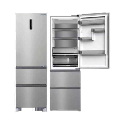 Frigorífico INFINITON Combi No Frost 401L Inox E FRD401T91XEM
