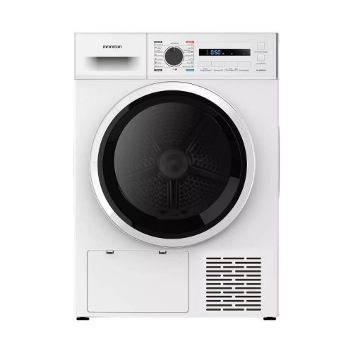 Secadora Bomba de Calor 8 kg Clase B Motor Inverter INFINITON SDBC8EWN