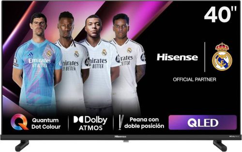 Televisor QLED 40" Dolby Atmos USB-C HISENSE 40A5Q