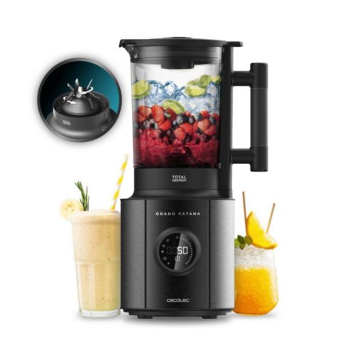 Batidora de Vaso Potente 1800 W Cuchillas Titanio CECOTEC 3986