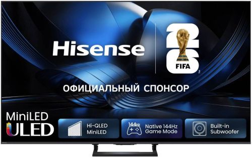 Televisor 65" Hisense 65U7S MiniLED 4K Smart TV con 165 Hz Nativos