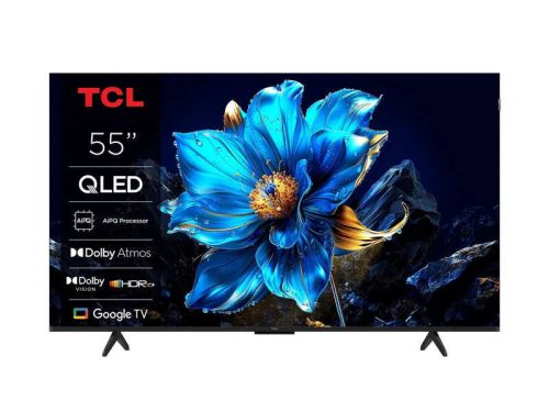 Televisor 55" TCL QLED 4K con Google TV 55T69C