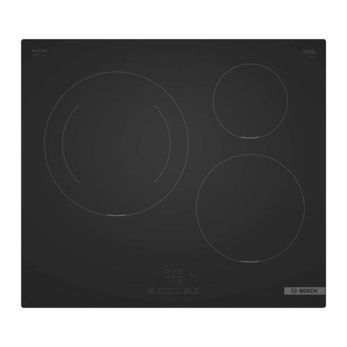 Placa de Inducción Bosch PIJ61ABB5E 3 Zonas PowerBoost Cristal Negro