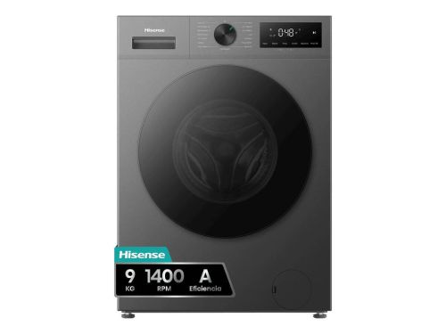Lavadora Hisense 9 Kg 1400 RPM Inox Clase AWF1I9042BTP2