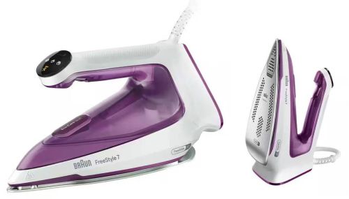 Plancha de Vapor Braun-H 2000W FreeGlide 3D EloxalPlus FI7215VI