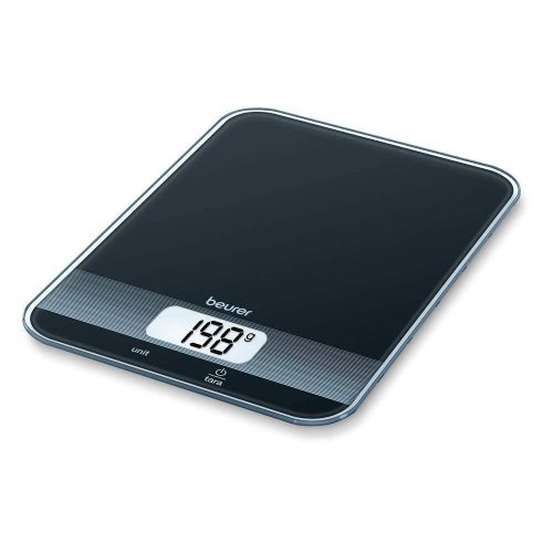 Balanza de Cocina Digital de Cristal Negro 5 Kg BEURER KS19BLACK