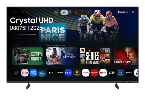 Televisor 65" Samsung Crystal UHD 4K Smart TV TU65U8075H
