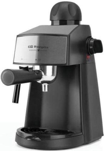 Cafetera Express Orbegozo 800W 3,5 Bares con Vaporizador EXP4700