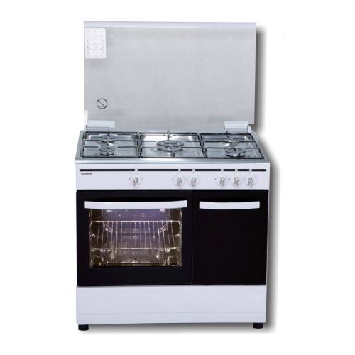 Cocina de Gas ROMMER con Horno Gas y Portabombonas CH900BXFGPB