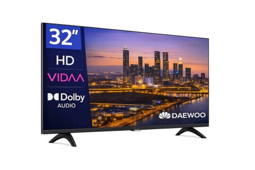 Televisor 32" Daewoo Smart TV HD con VIDAA WiFi 32VB56HV