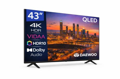 Televisor 43" Daewoo QLED 4K UHD Smart TV 43VB56QV