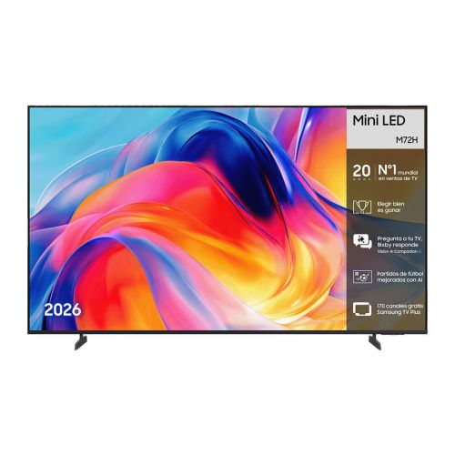 Televisor 55" Samsung TU55M72HAUXXC M72H Mini LED 4K con Vision AI