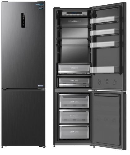 Frigorífico Combi Infiniton Total No Frost 405L Dark Inox FGC405C20DAN