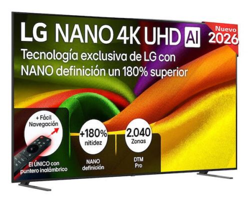 Televisor 98" LG NanoCell UHD 4K 288 Hz 98NU900B6LB