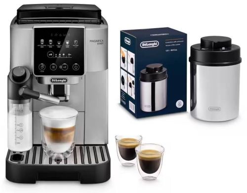 Cafetera Superautomática DeLonghi 15 Bar Magnifica Start ECAM220.80.SB