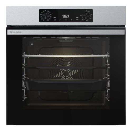 Horno Pirolítico Hisense BI64226EPX 77L con Air Fry