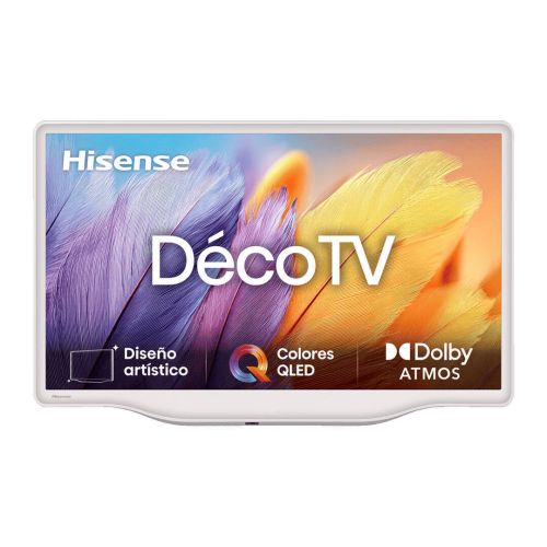 Televisor 43" Hisense 43S5Q QLED 4K con Modo Arte Blanco