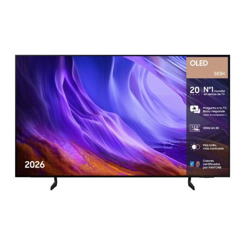 Televisor 55" Samsung TQ55S83H OLED 4K con Procesador NQ4 AI Gen2