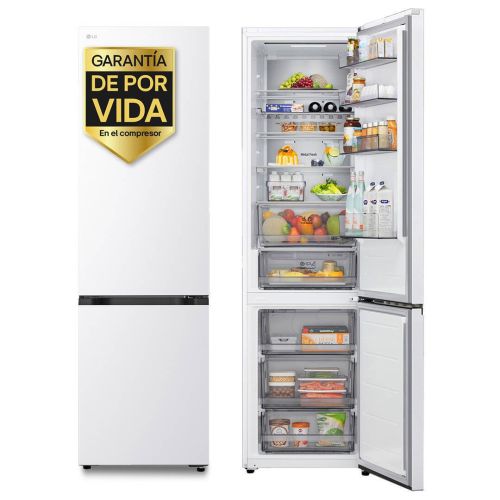 Frigorífico Combi LG GBBS524DSW 375L DoorCooling+ Blanco Clase D