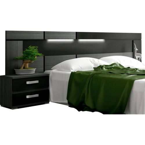 Cabecero de Matrimonio de 260 cm con Luces LED RAMBLA