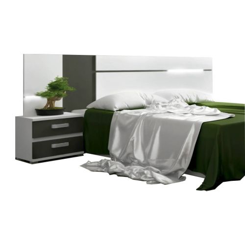 Cabecero de Matrimonio 260 cm CABRA con LEDS