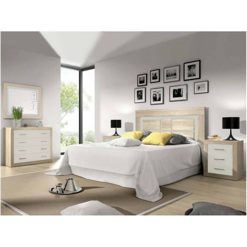 Dormitorio de Matrimonio Cambrian Blanco LARA 01