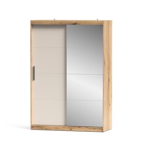 Armario de Puertas Correderas con Espejo 150 cm INOVA