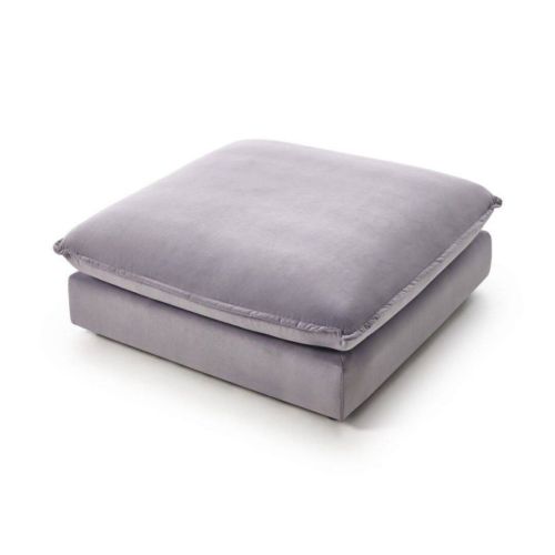 Pouff Tapizado en Tejido Aquaclean MAURO