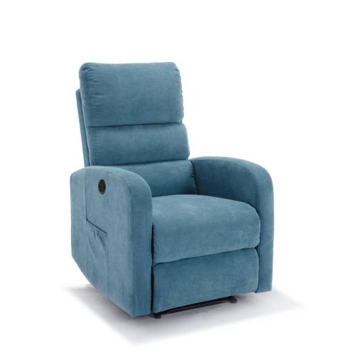 Sillón Relax Manual Tapizado en Tela LOTUS