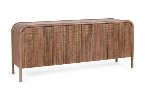 Aparador 4 Puertas Artesanal en Madera de Mango SANAT 0747339
