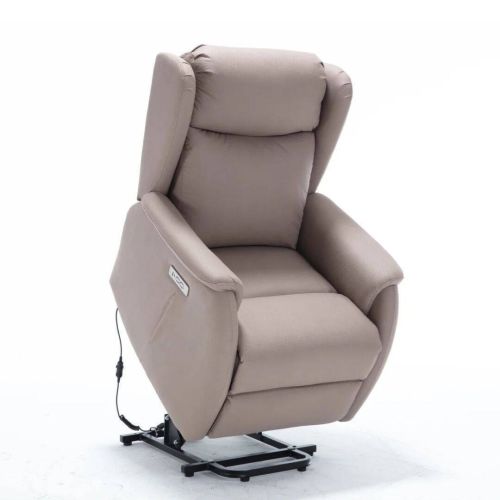 Sillón Relax Power Lift Tapizado en Tela FRANCIA