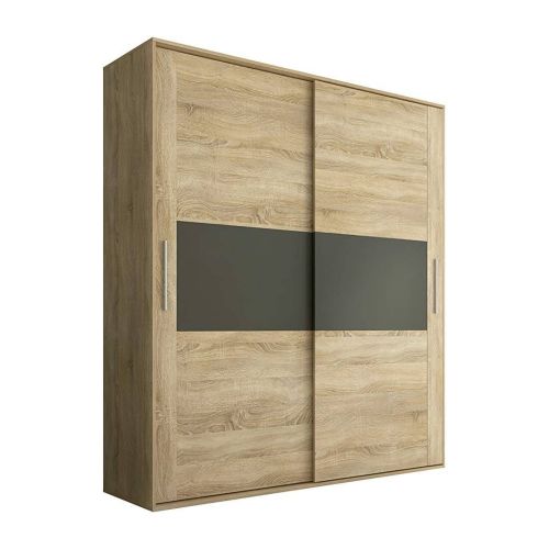 Armario de 2 Puertas Correderas Cambrian-Grafito PRIEGO