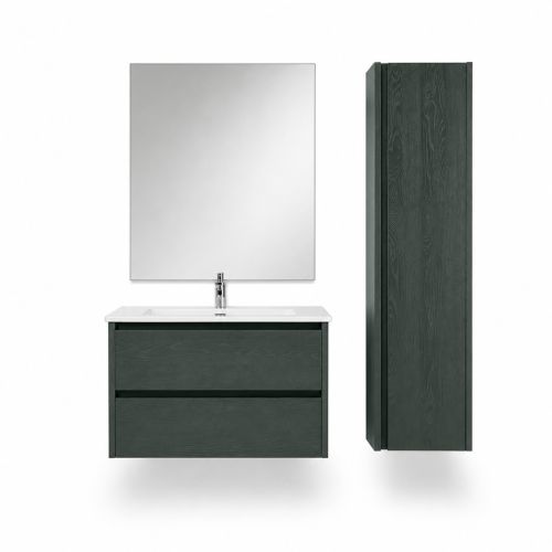Conjunto de Baño 60 cm con Columna Color Forest FAMILY TECH