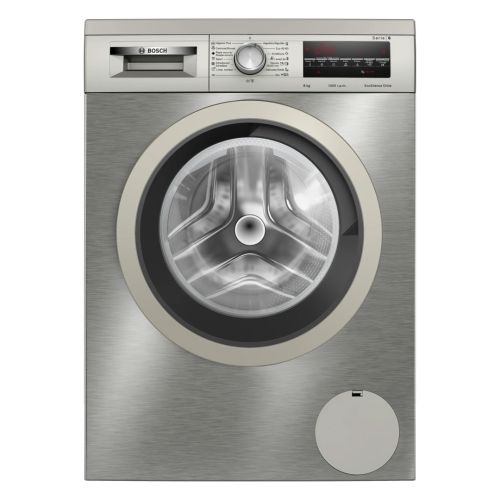 Lavadora BOSCH 8kg 1400rpm A+++ Inox EcoSilence WUU28T8XES