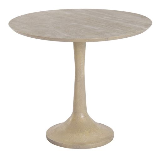 Mesa de Comedor Redonda de Madera de Mango MB-227261