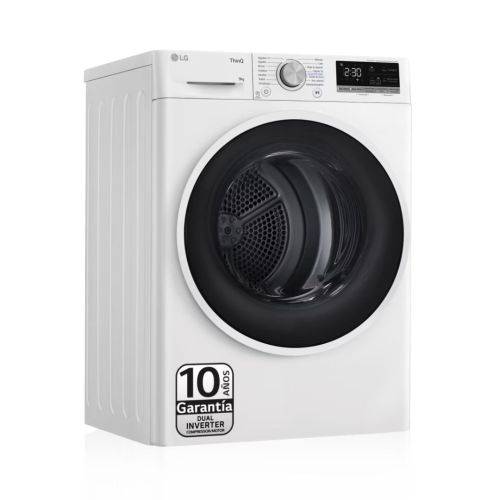 Secadora LG 9 kg Bomba Calor A++ Cristal RH90V5AV6N