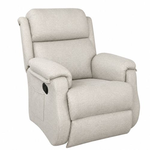 Sillón Relax Manual con Palanca Tapizado en Tela KATY