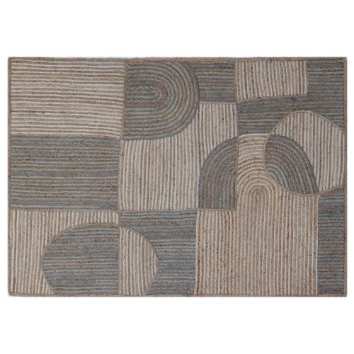 Alfombra de Yute Diseño Abstracto 160 x 230 cm TX-229607